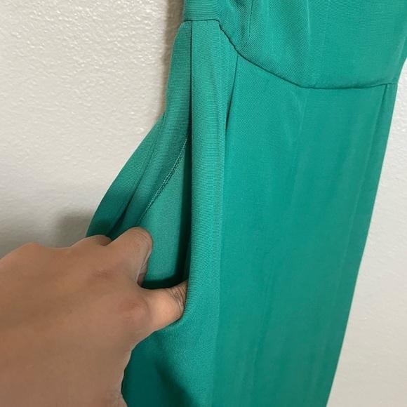 a love a Green Pant Romber Ruffle Straps Pockets NWT​​​ - Picture 3 of 10